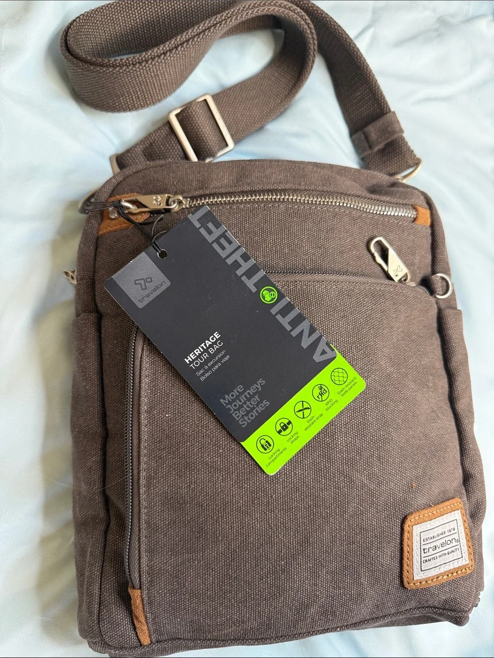 Travelon compact crossbody